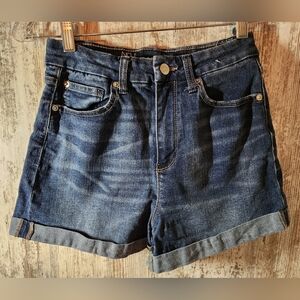 No Boundaries Indigo Jean Shorts